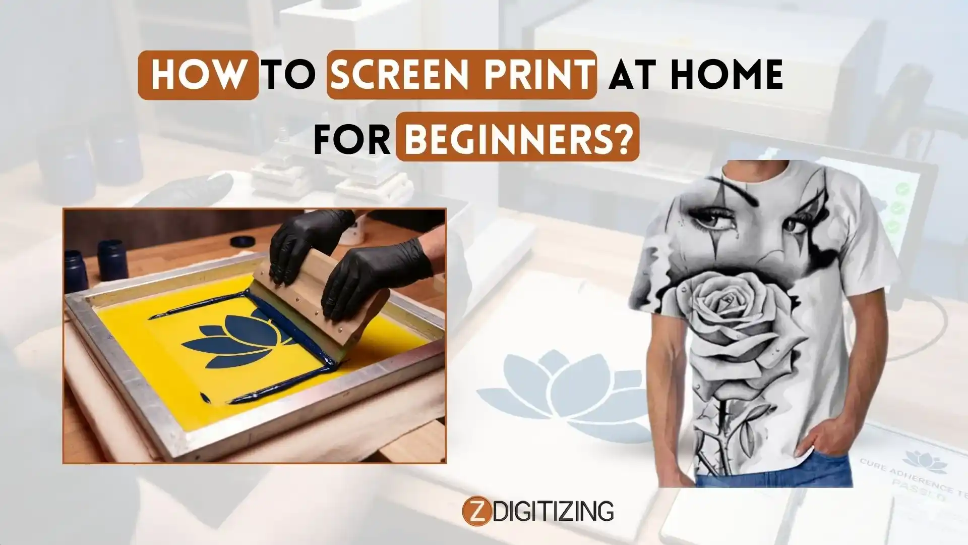 How to Screen Print at Home for Beginners