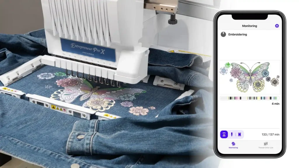 Monitoring Projects with the My Stitch Monitor App
