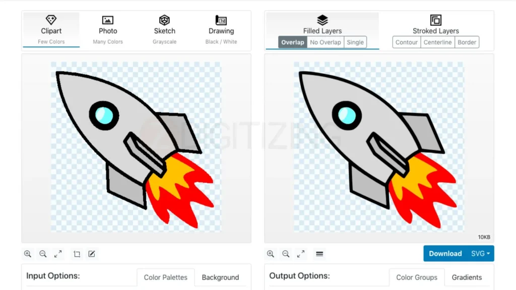 Using a Free Vector Graphics Images Converter Online