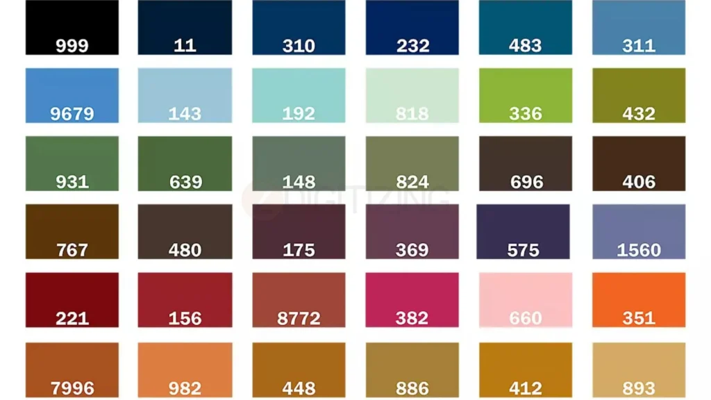Download the Official Gutermann Thread Color Chart PDF