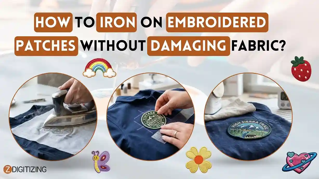 How to Iron on Embroidered Patches Without Damaging Fabric