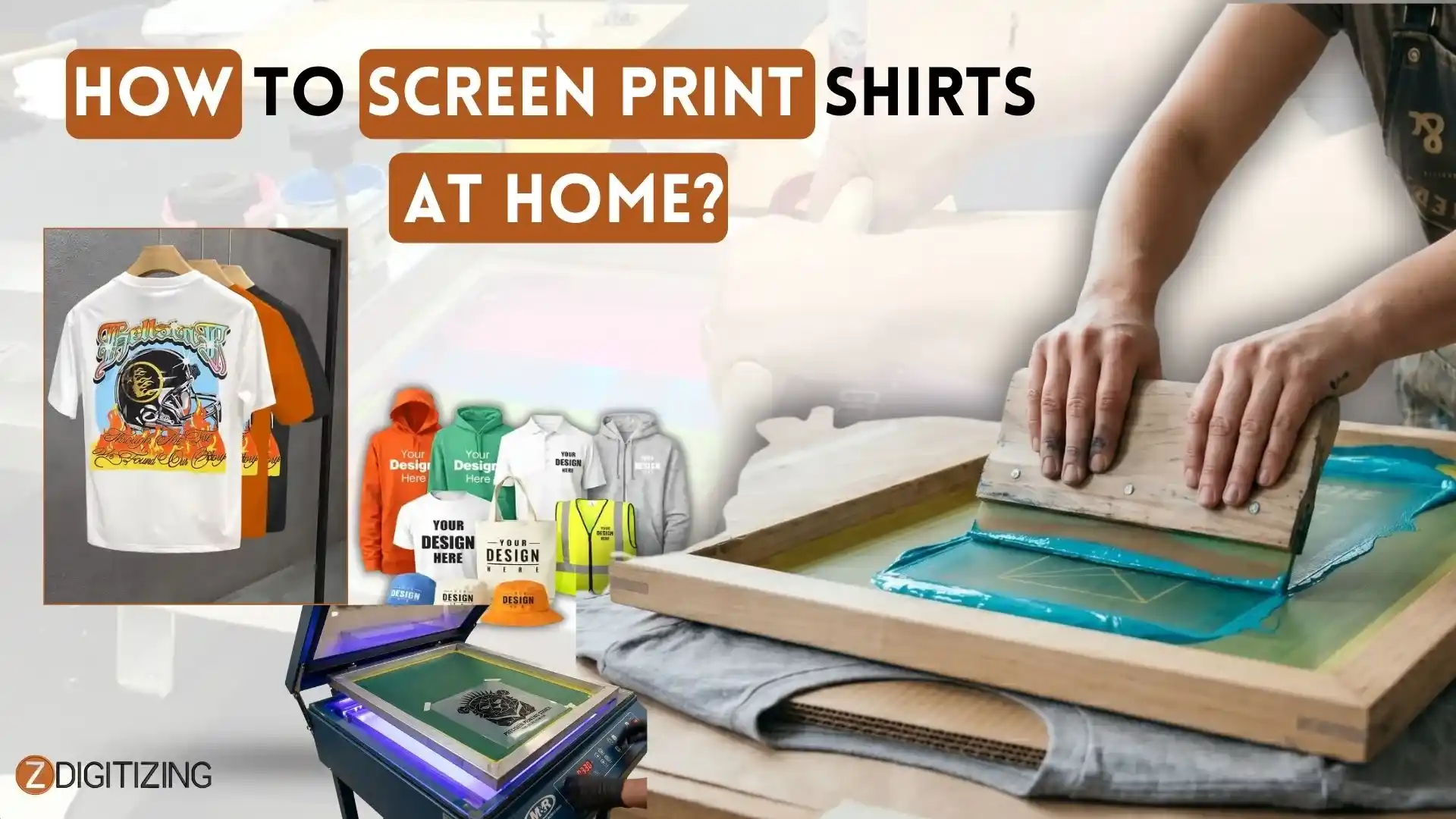 How to Screen Print Shirts at Home