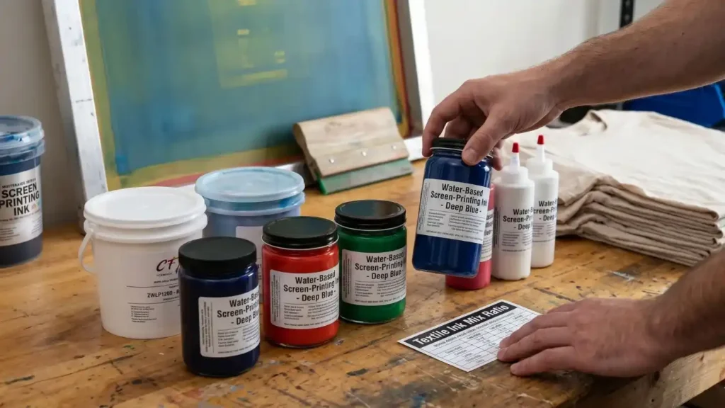 Ink Selection Water-Based vs. Plastisol