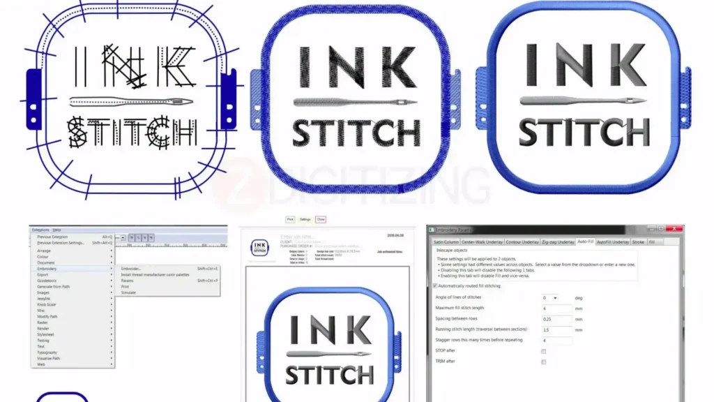 Inkscape with Embroidery Plugins (Best Free Option)