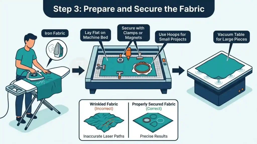 Prepare and Secure the Fabric