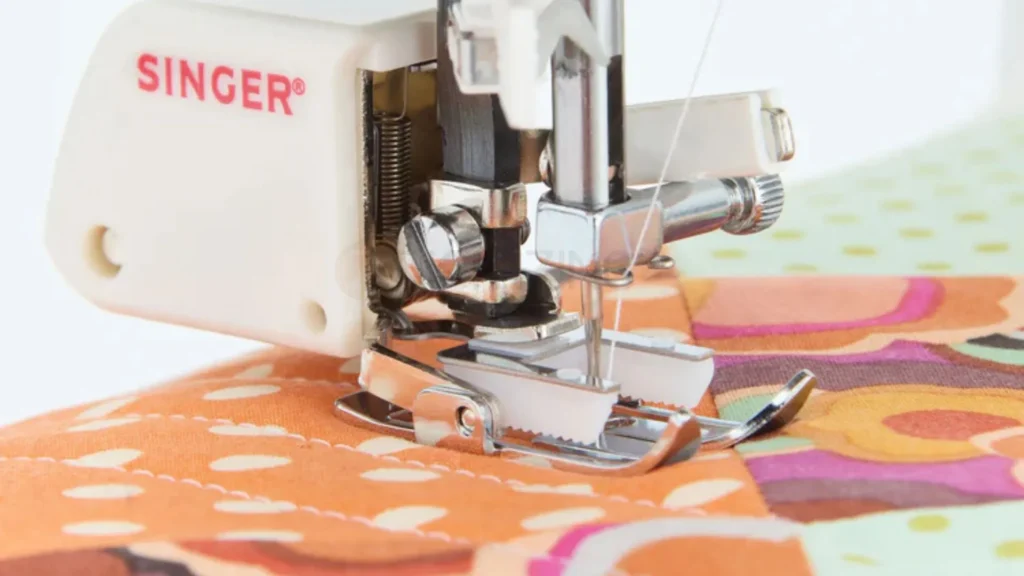 Thread the Machine with the Presser Foot Up