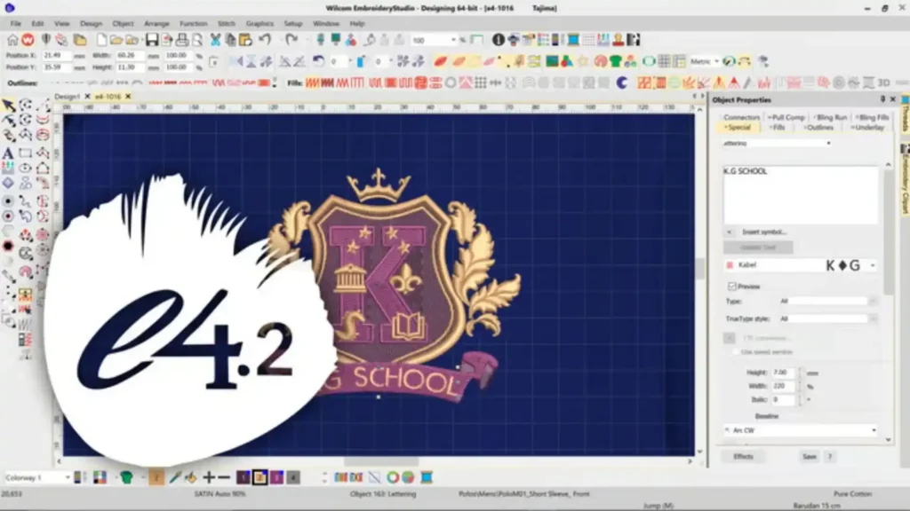 Wilcom EmbroideryStudio (Professional Powerhouse)