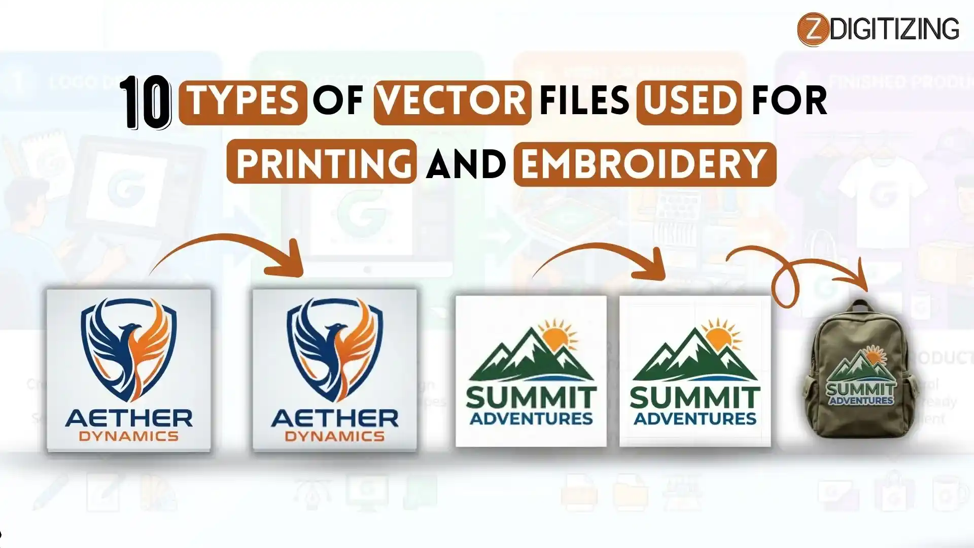 10 Types of Vector Files Used for Printing and Embroidery