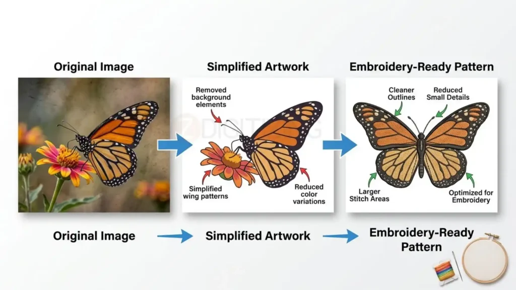Before You Create an Embroidery Pattern, Check Your Image