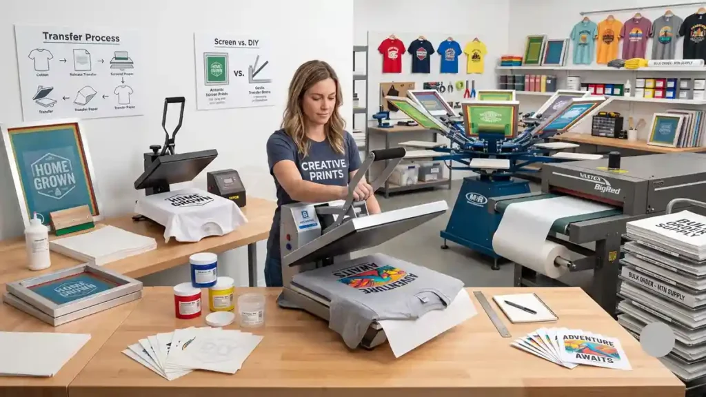 Can You Make Screen Print Transfers at Home