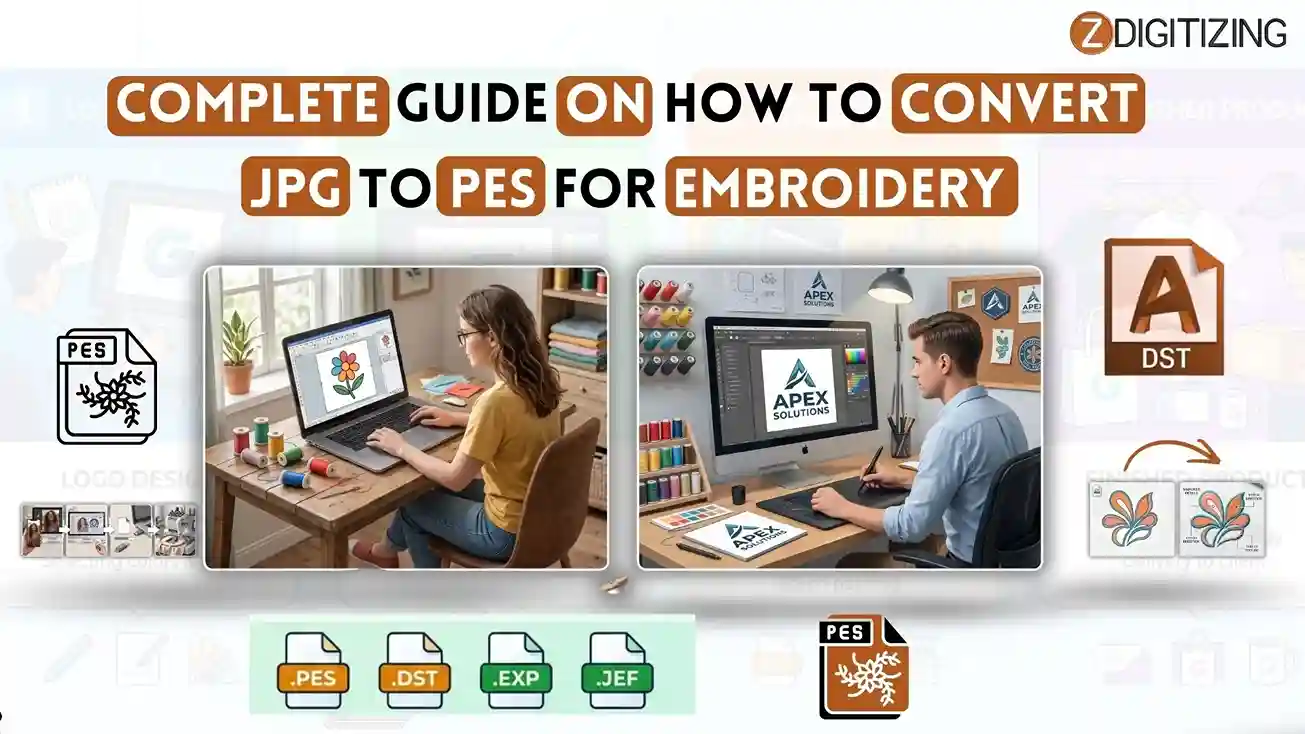 Complete Guide on How to Convert JPG to PES for Embroidery
