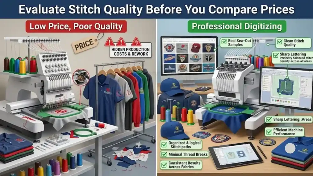 Evaluate Stitch Quality Before You Compare Prices