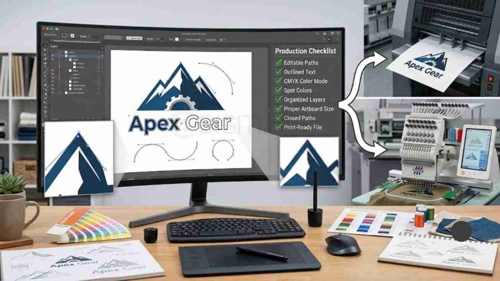 Preparing Your Vector File for Printing and Embroidery