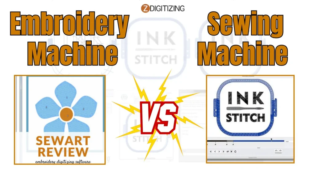 SewArt Embroidery Software vs InkStitch for Beginners
