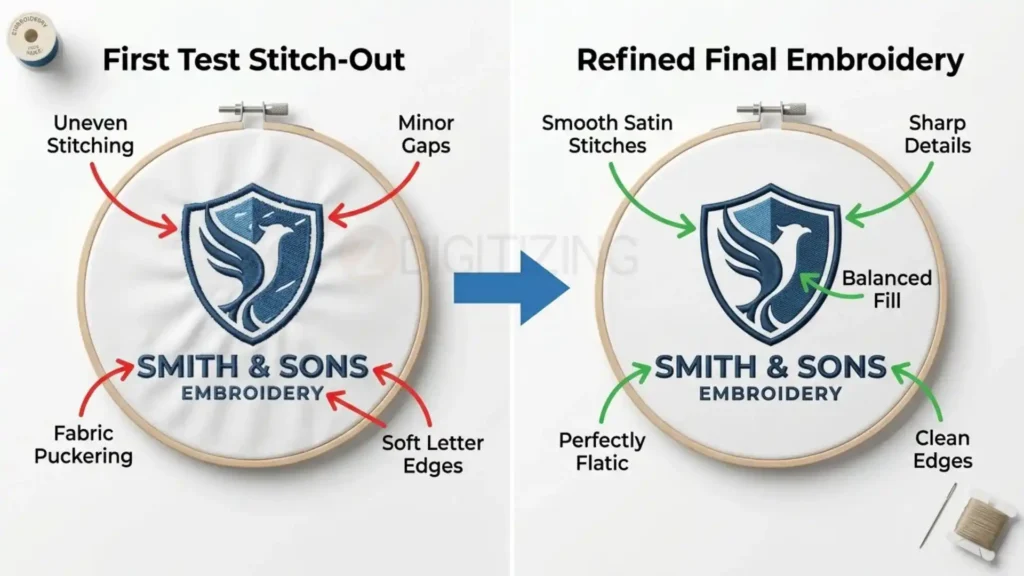 Test and Refine Your Pattern