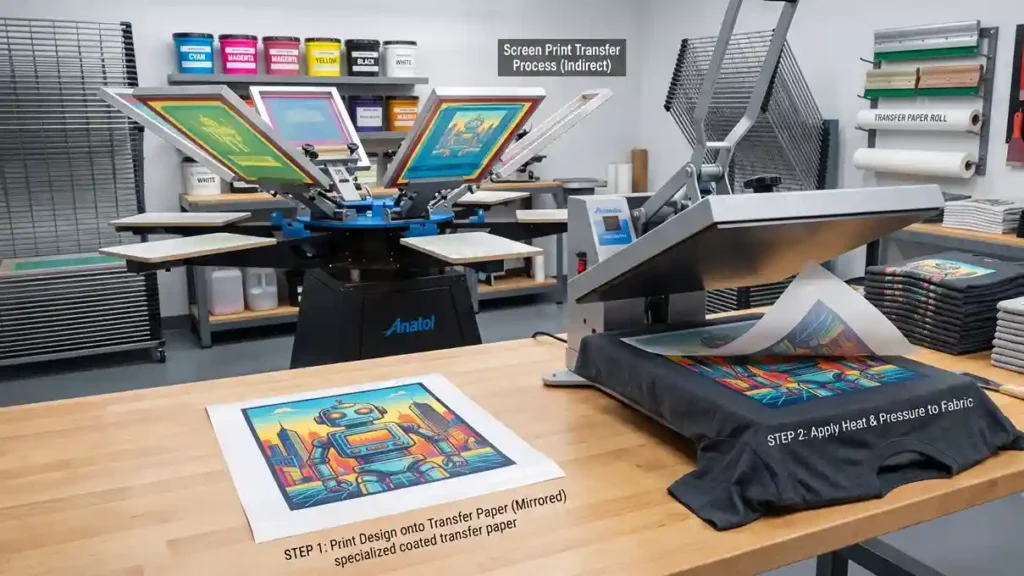 What Are Screen Print Transfers