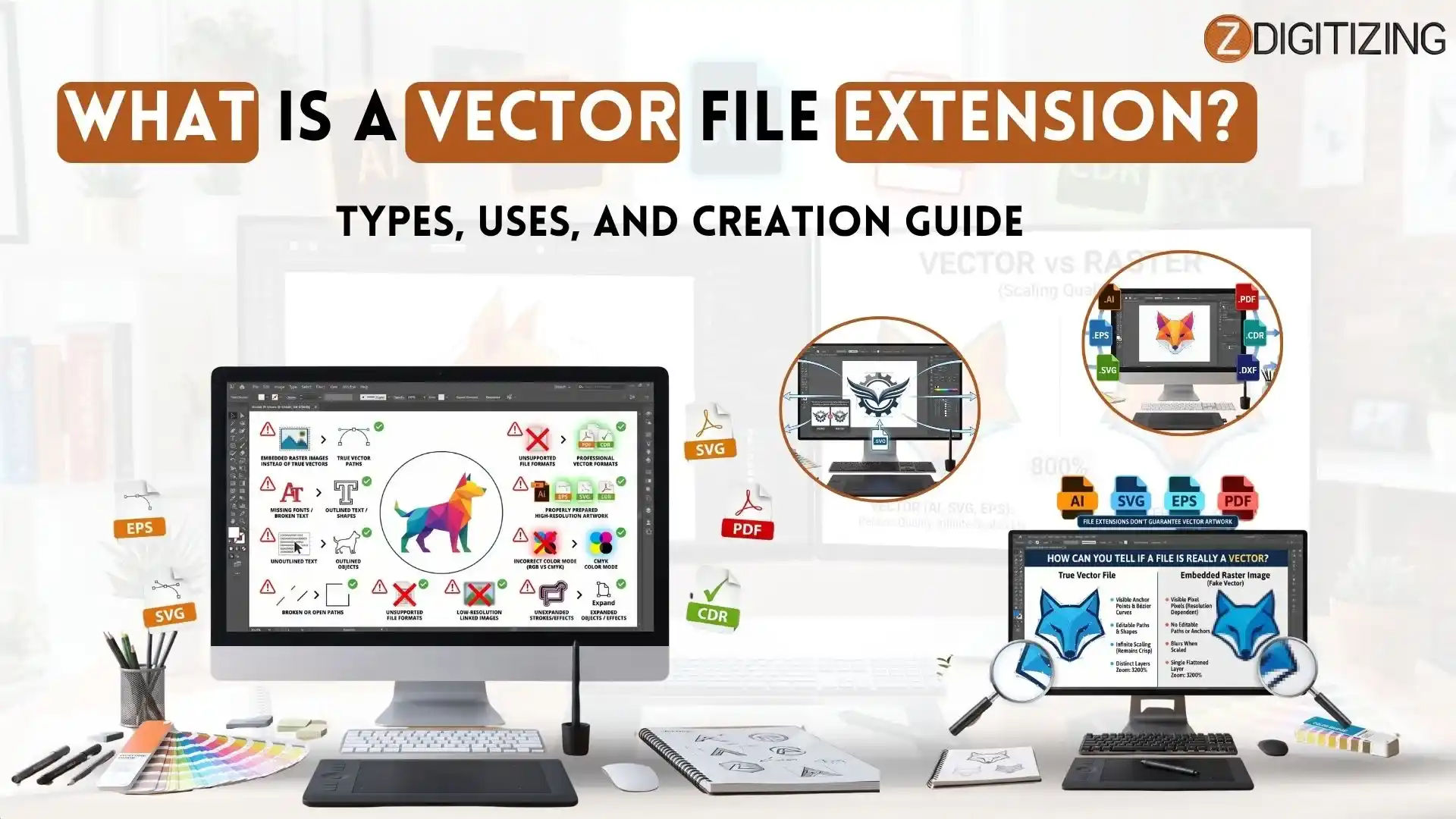What Is a Vector File Extension Types, Uses, and Creation Guide