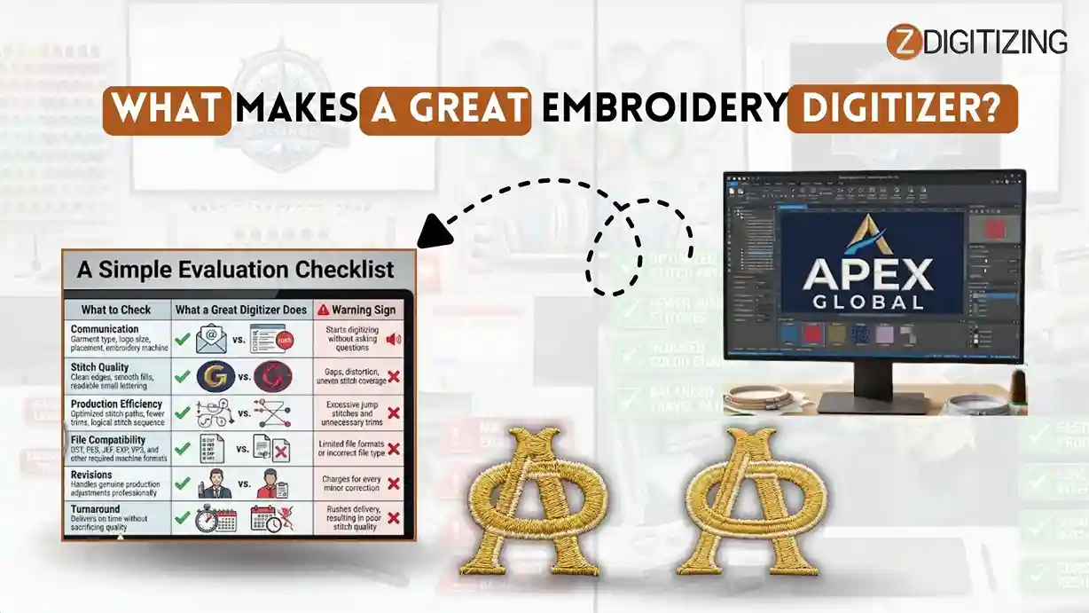 What Makes a Great Embroidery Digitizer
