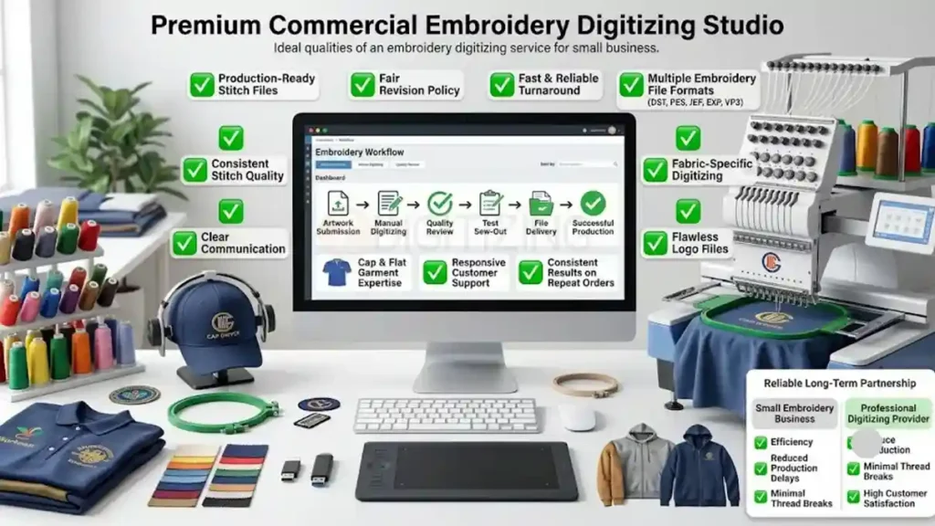 What Makes an Embroidery Digitizing Service Ideal for Small Businesses