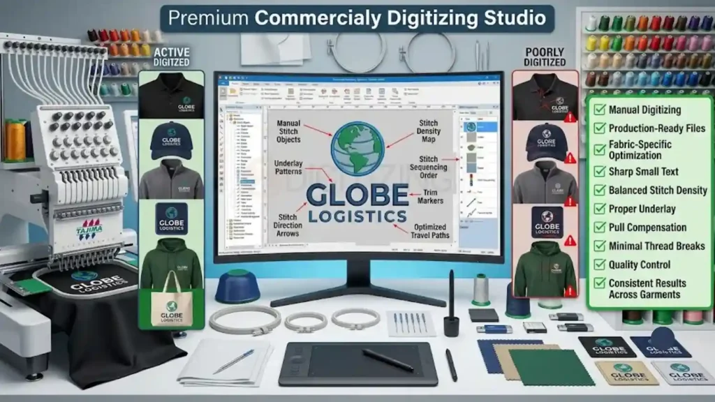 What Makes the Best Logo Digitizing Service for Embroidery
