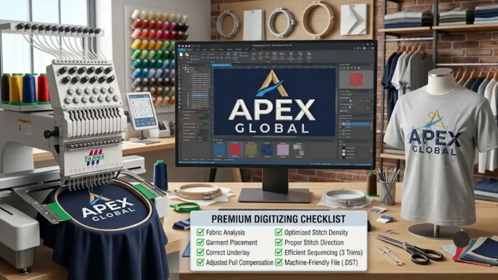 What Sets a Great Embroidery Digitizing Service Apart
