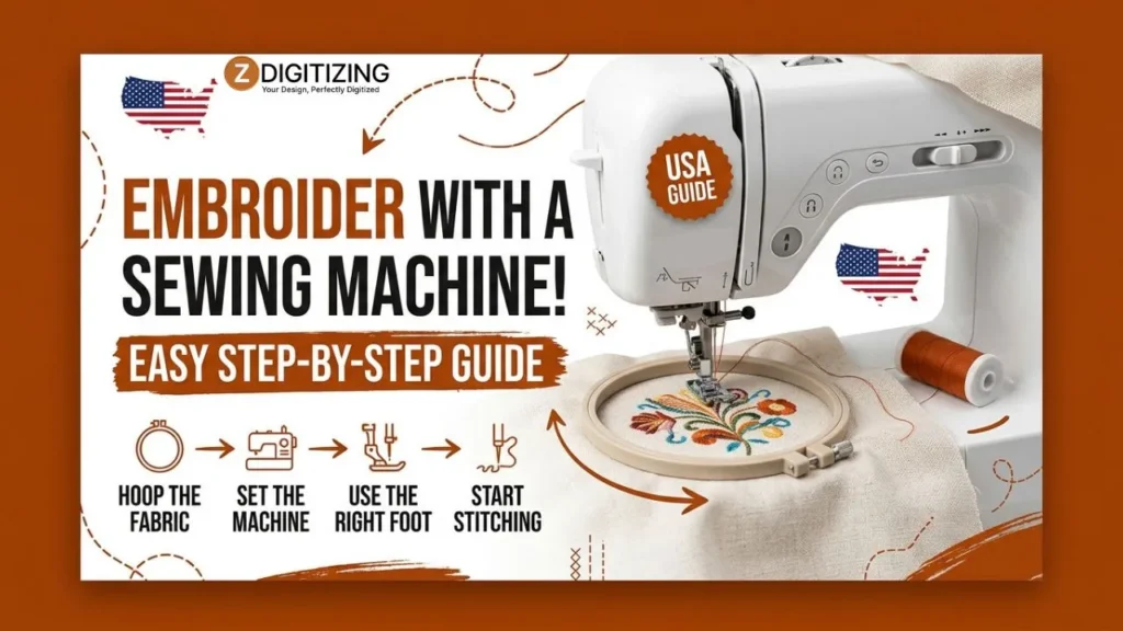 How To Embroider With A Sewing Machine in the USA