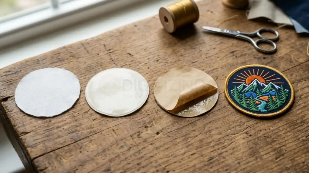 How to Add Backing and Attach Your Patch