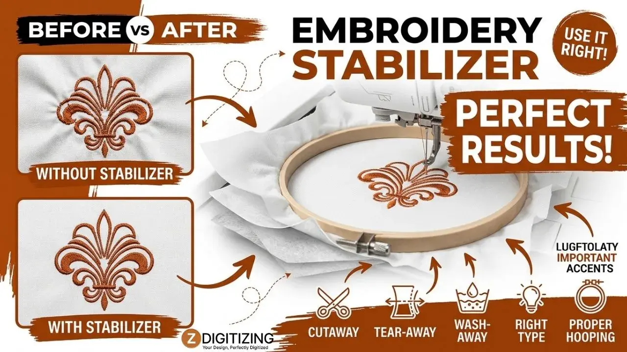 How to Use Embroidery Stabilizer for Perfect Results