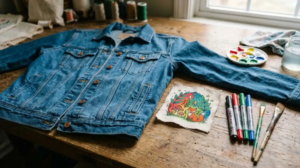 Make Simple Painted Fabric Patches