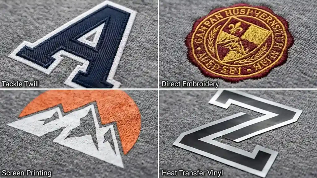 Tackle Twill vs. Other Decoration Methods