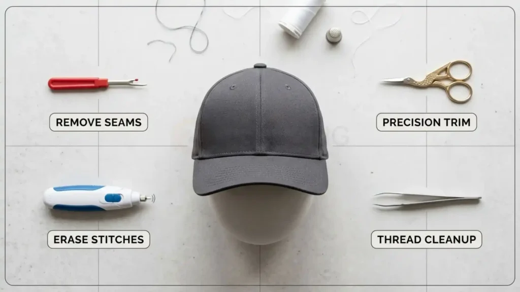 Tools You Need for Hat Embroidery Removal