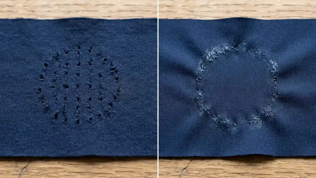 Adjust the Technique for Cotton and Polyester Shirts