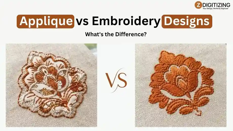 Applique vs Embroidery Designs