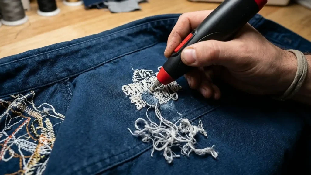 Choose a Stitch Eraser Only When the Fabric Can Handle It