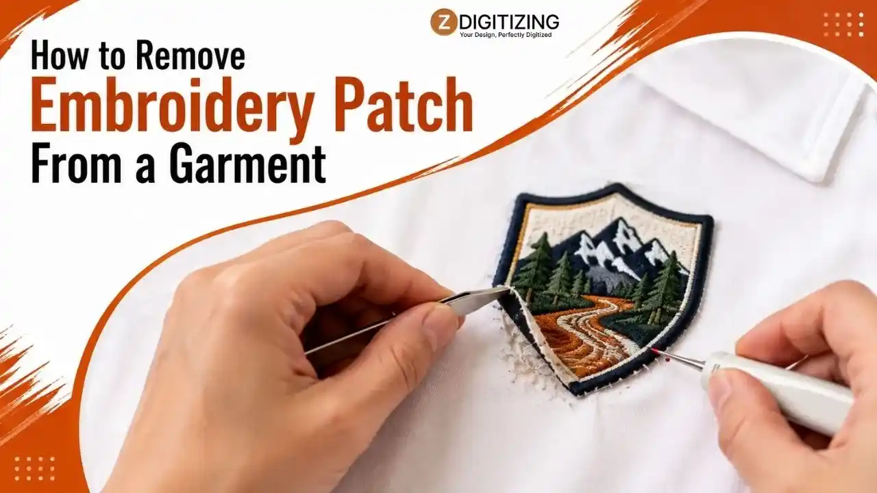 How to Remove Embroidery Patch From a Garment