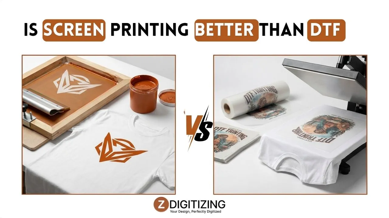 Is Screen Printing Better Than DTF