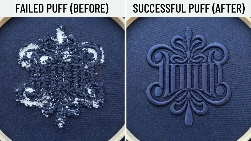 Troubleshooting 3D Puff Embroidery Common Issues & Mistakes