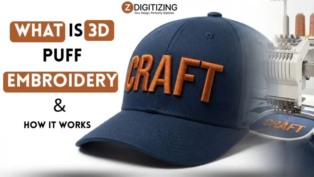What Is 3D Puff Embroidery & How It Works