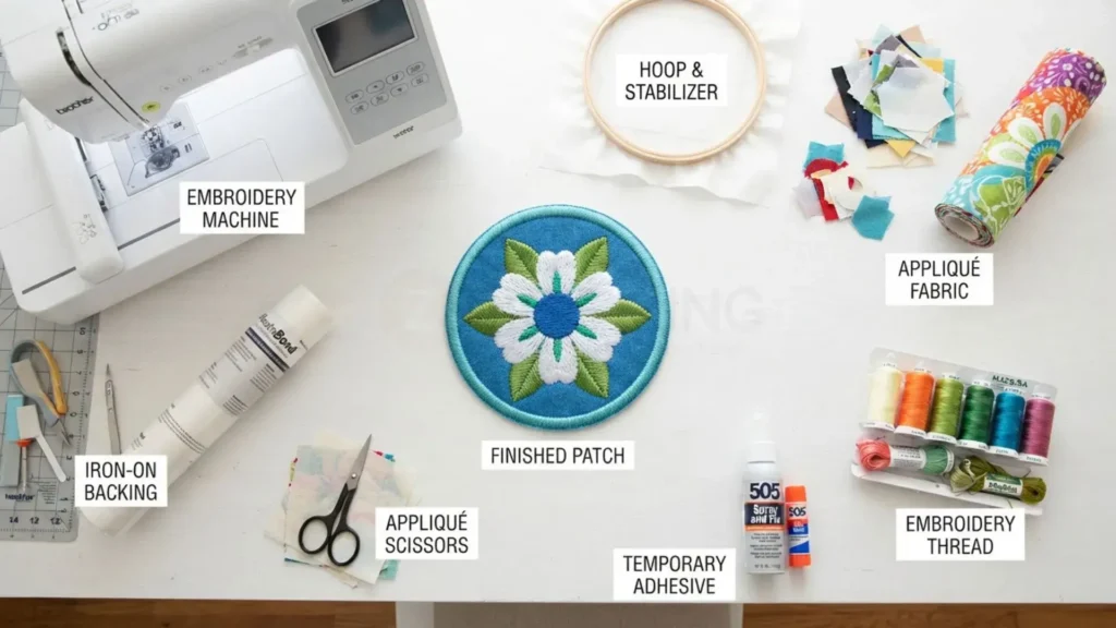 What You Need to Make an Appliqué Patch