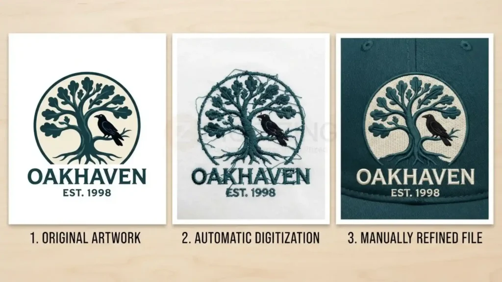 Automatic Digitizing vs Manual Control