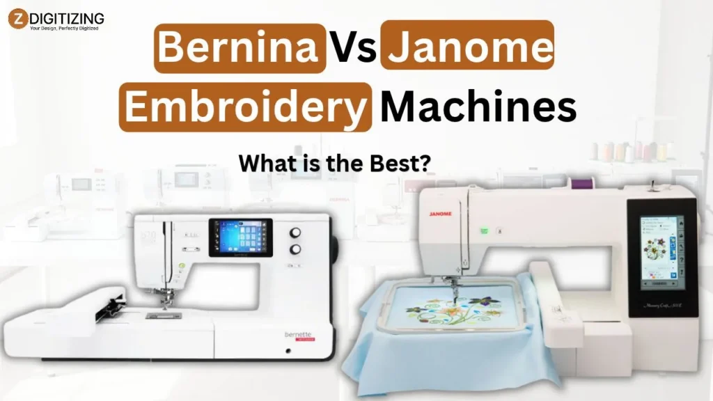 Bernina Vs Janome Embroidery Machines