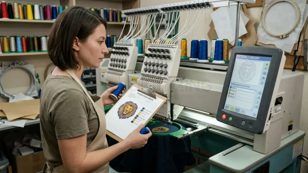 DST A Common Choice for Commercial Embroider