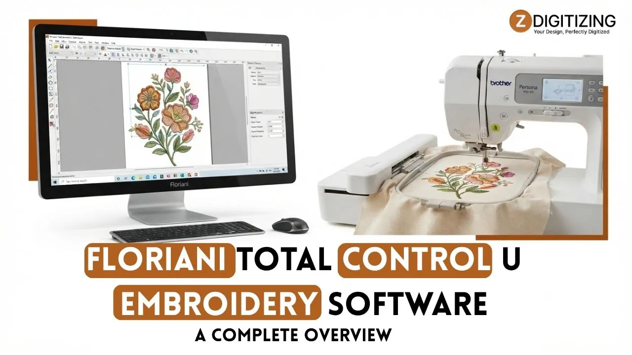 Software de bordado Floriani Total Control U