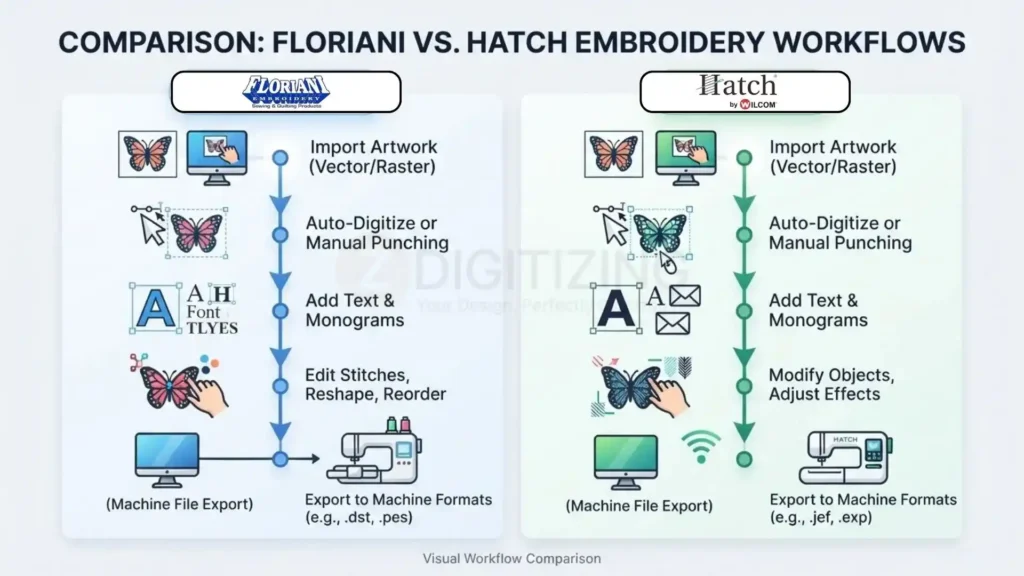 Floriani Total Control U vs Hatch
