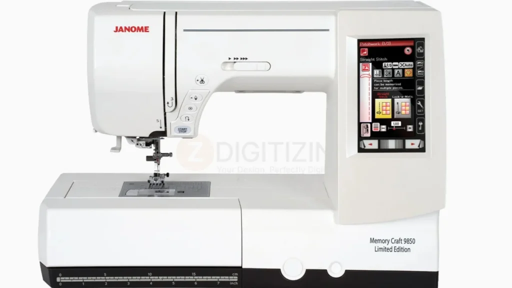 Janome Memory Craft 9850