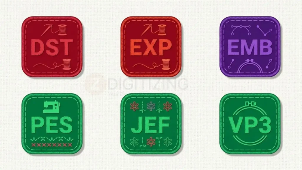 Machine Embroidery File Formats vs Native Files