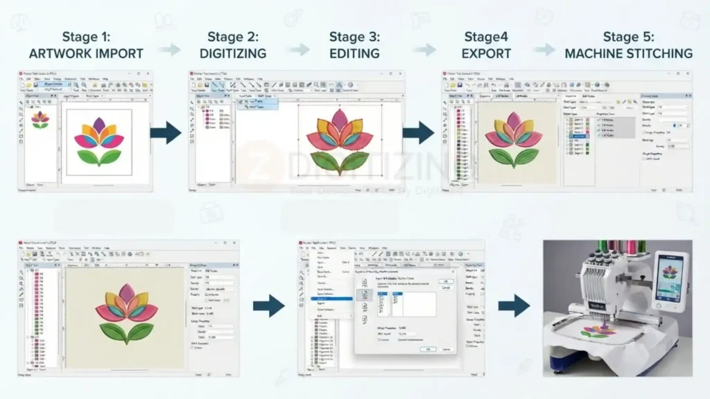 Maximizing Your Embroidery Workflow with Floriani Total Control U