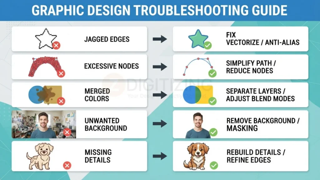 What to Do When the Vector Conversion Looks Poor