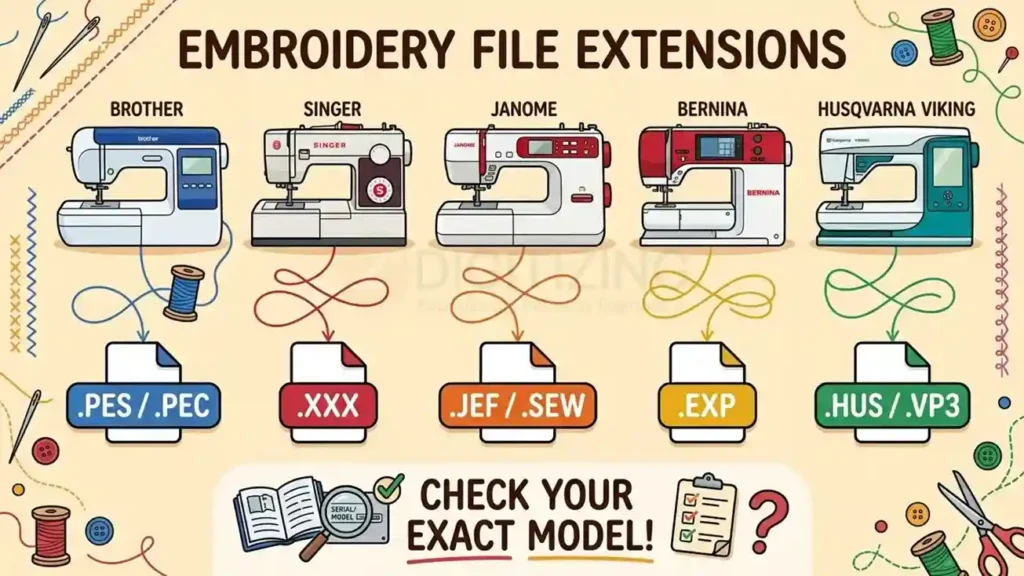 Why Embroidery File Formats Matter